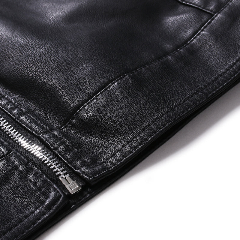 Jaqueta Masculina de Couro Classic Sampaio®