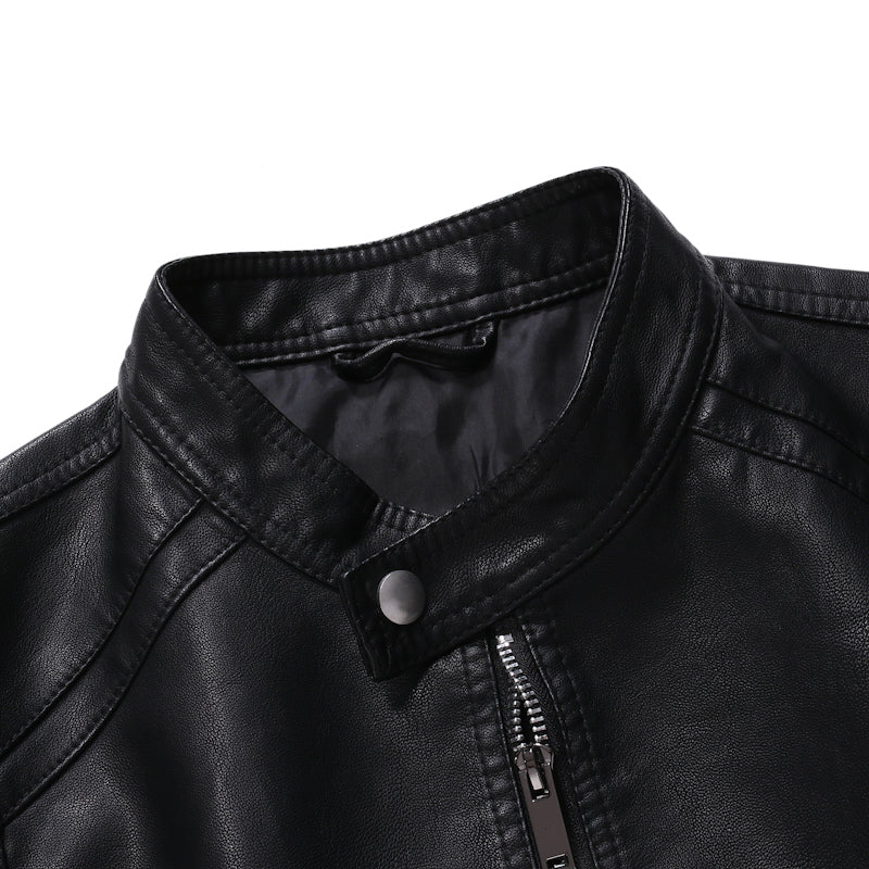 Jaqueta Masculina de Couro Classic Sampaio®
