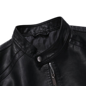 Jaqueta Masculina de Couro Classic Sampaio®