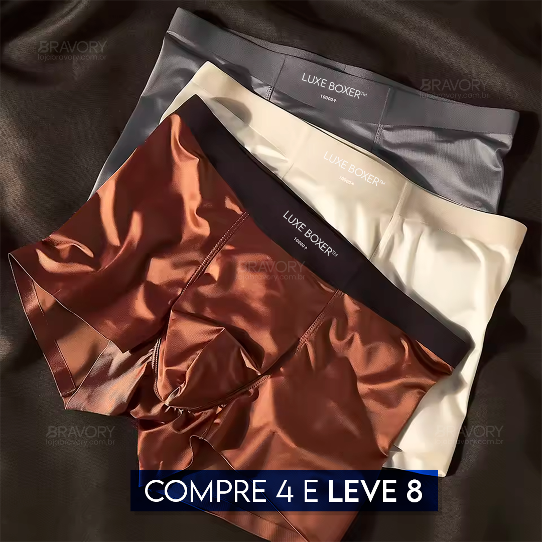 Luxe Boxer™ - Cueca de Seda Premium [COMPRE 4, LEVE 8]