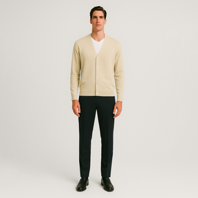 Cardigan Masculino Com Botões